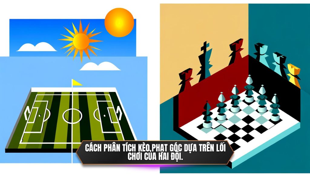 Cách phân tích kèo phạt góc dựa trên lối chơi của hai đội